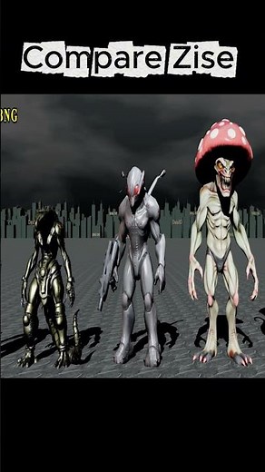 Who one bigger Alien mercenaries #monster #alien #shorts