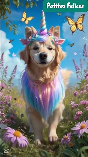 "Unicorn Puppy: ¡El cachorro mágico que todos necesitan! ✨🐶
