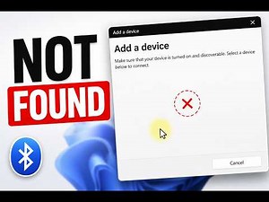 Fix Bluetooth Headphones Not Showing in Windows 11 (Pairing Fix Guide)