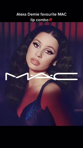 Alexa Demie's Favorite MAC Lip Combo Tutorial 💋
