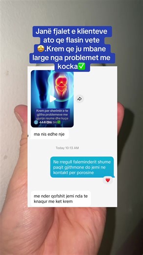 Kremë 100% BIMOR për shërimin e problemeve me Gjunjë (80g) Përfitimet shëndetsore: -Kuron problemet... , -Gjunjë, Thonjë, Lisha, Reumë, -Migrenë,Kokdhimbje,Lëkurë, -Unazat e qafës, shpinës, kyqëve, -Boshtit kurrizor, Qarkullimin e gjakut, -Lythat në tersi, Djeg'jet nga zjarri, uji, -Zbutë/lëmon (Duer,berrylat, gjunjët,thembra gishta). -Rekomandohet qe te perdoret pas ushtrimeve sportive. Përmbajtja: Vaji i qimnonit të zi nigella sativa vitaminat (B1, B2, B6, Acidi Folik, Niacina) nigellon, alfa-