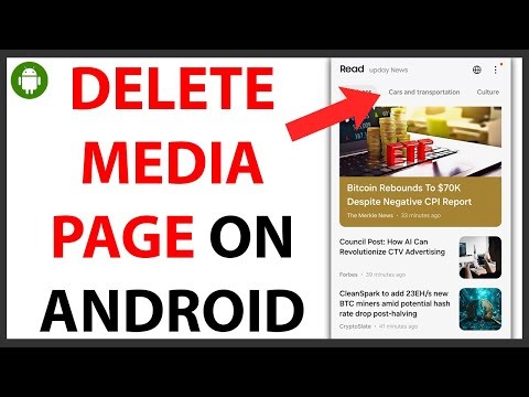 How to Remove Media Page on Android [QUICK GUIDE]