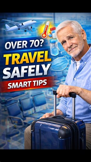 Over 70? Travel Safely With These Smart Tips #TravelAfter70 #SeniorTravel #HealthyAging#SeniorSafety