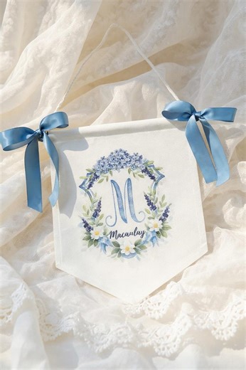 Wedding Crest Monogram Sign Sweetheart Table Banner Custom Wedding Decor Bridal Shower Decoration Bride Groom Heirloom Engagement Keepsake - Etsy