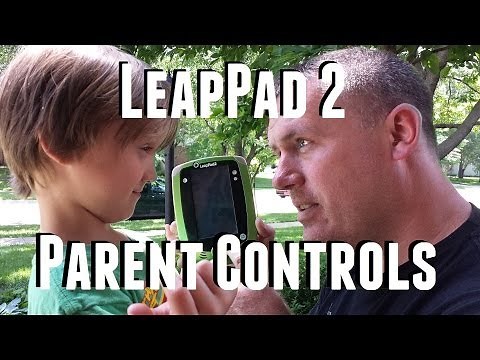 LeapPad2 Parent Settings - Date/Time, Delete Profiles, Screen Calibration, etc.