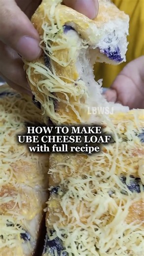 paano gumawa ng ube cheese loaf bread (full recipe tutorial) | Learn Baking with S&J