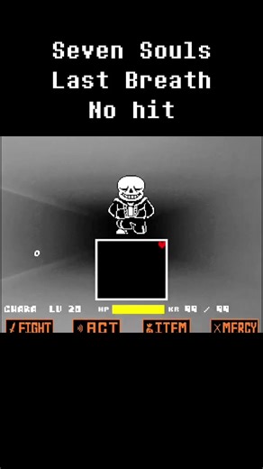 Undertale Joke Fight: Sans vs Last Breath