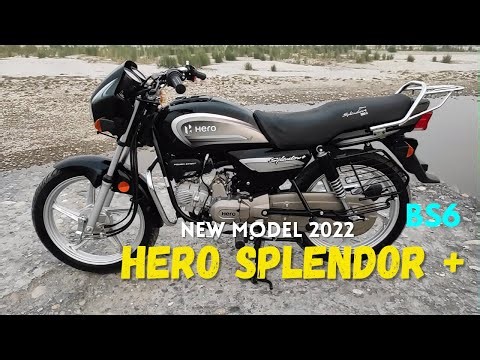 New Hero Splendor plus 2022 modal BS6 🔥 | hero splendor full review | modal, price, features