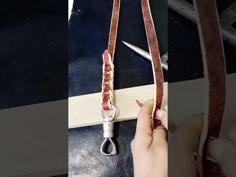 #Practical rope knot dog leash making