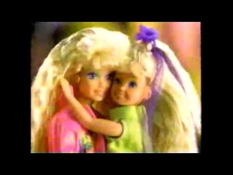 1992 Barbie's Littlest Sister Stacie Commercial