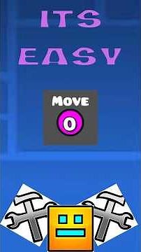 Here's how to use the move trigger in Geometry Dash #geometrydash #gd