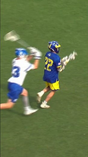 The ULTIMATE Two-Way Lacrosse Midfielder Play #shorts