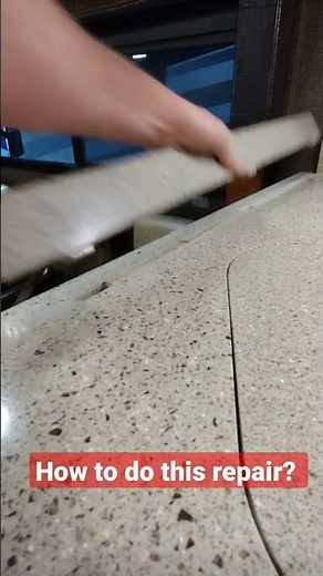 RV Tips & Tricks - Repair Corian Countertop #rvtipsandtricks #rvdiy #rvlifestyle