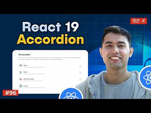 React Project🔥Dynamic Accordion in React 19
