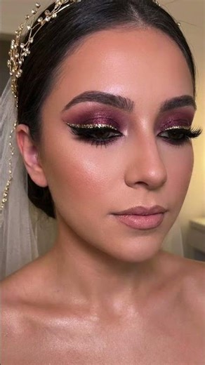 Colorful Bridal Eye Makeup Looks 2026 | Glam Glitter Eye Inspiration