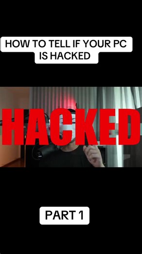 HOW TO TELL IF YOUR PC IS HACKED This video is for educational purposes only #legithacker #hack #instagramhacking #hacker #cybersecurityawareness Note: THIS POST DOES NO SUPPORT FRUD OR SCAM ACTIVITY ❌
