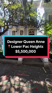 Queen Anne Italianate Victorian Home in SF
