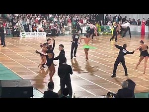 【社交ダンス大会】アマ準々決勝 日本インター2022 ラテン サンバ/SAMBA