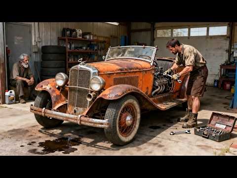 1930 Cadillac V16 Roadster Restoration | Rare Classic Bought for $200 from an Elderly Grandfather