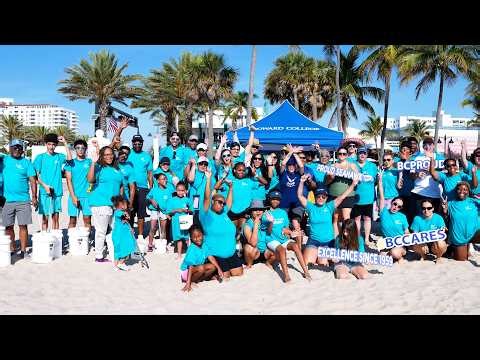 BC Cares Beach Clean Up | Broward College