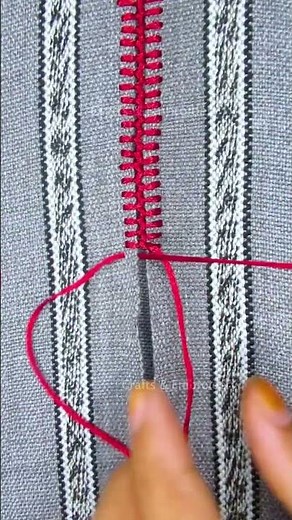 Refined Handmade Embroidery Design! ❤ #diy #tutorial #sewing