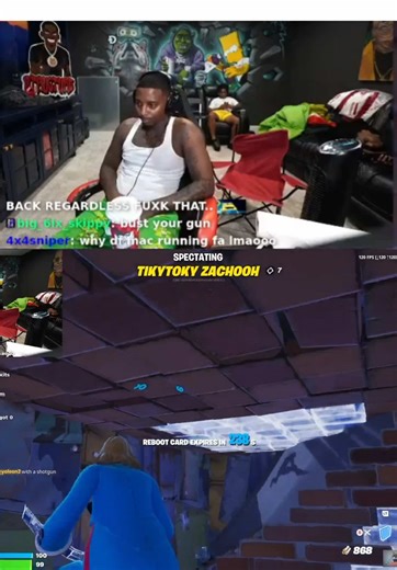 The orgin of Big Blue the yn 😤#streamer #funnymike #zachooh #fortnite #phonk