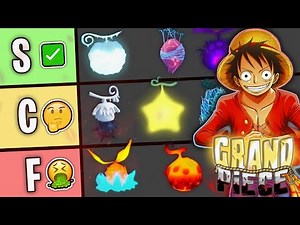 [GPO] Every MYTHICAL / LEGENDARY Devil Fruit Tier List