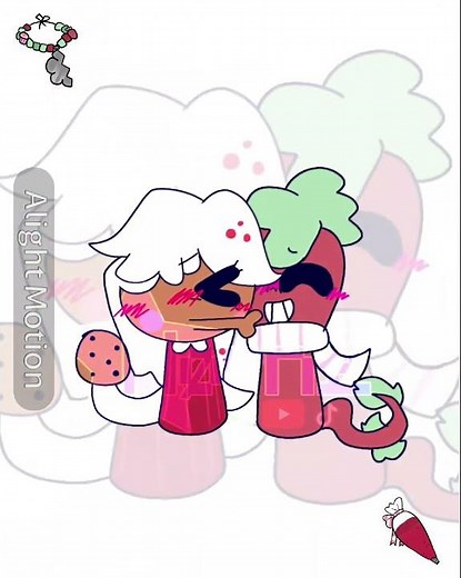 Sprout x Ginger || Strawberrycookie || Dandy's World Animation || #dandysworld #dw #animation #meme