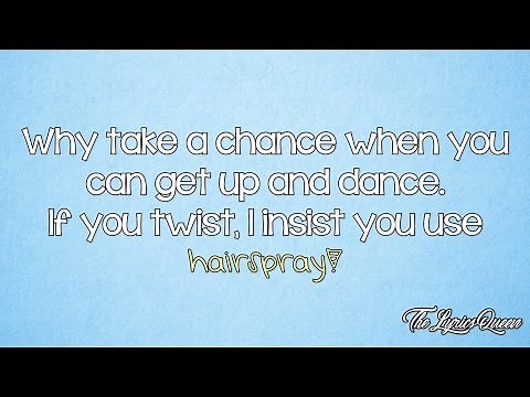 James Marsden [Hairspray] - (It's) Hairspray [Lyrics] HD
