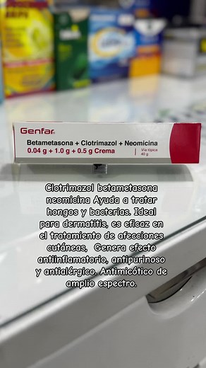 Tratamiento con Clotrimazol, Betametasona y Neomicina