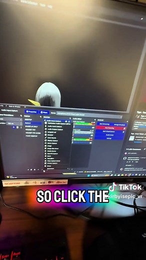 how to SET UP OBS🤩🎥🔥 #vrchat #vtuber #vrchatcommunity #kirbyisepic_vr #vr