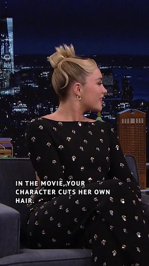 Florence Pugh's Unique Haircut Journey in A Good Person