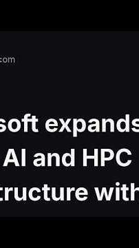 Microsoft expands Azure AI and HPC infrastructure with AMD