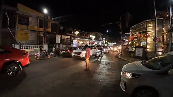 BEACH ROAD CANDOLIM GOA INDIA