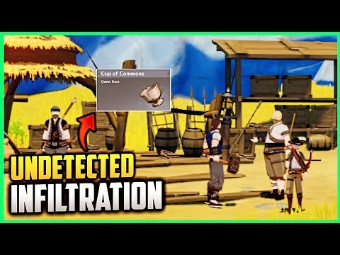 Undetected Infiltration (How To Get Cup of Commons) World Quest Full Guide in Liuye 【Genshin Impact】
