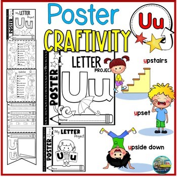 Letter Uu | Poster Craftivity | Alphabet, Letter Recognition & Phonics