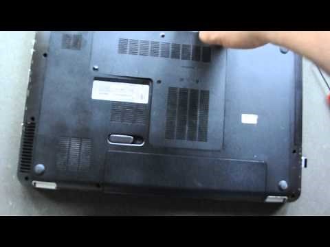 How to remove hard drive from HP Pavilion DV6 Laptop