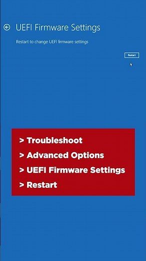 Boot To BIOS from Windows Settings #lenovo #lenovosupport #lenovotechsupport #windows11