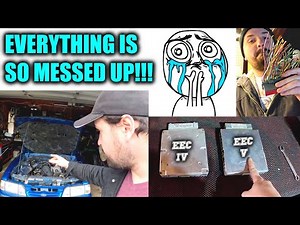 I Tried To Upgrade My Fox Body Mustang's PCM To A Newer Ford PCM - EEC IV To EEC V Swap *Mistake*