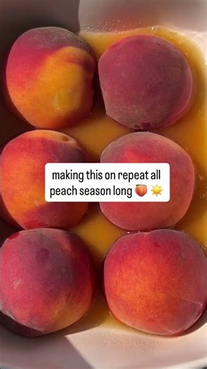 Roasted Peaches are a delectable way to enjoy the bountiful peach season! The sweet, floral, and