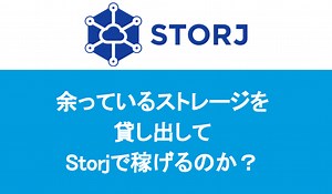 余っているストレージを貸し出して、Storjで稼げるのか？
