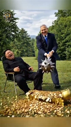 Kim jong funny moments 😅#shorts #kimjongun #netanyahu #viral