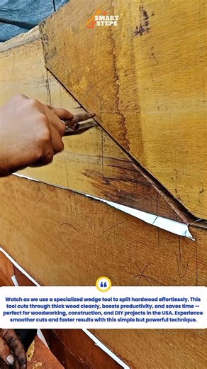 Ultimate Precision Wood Splitting Tool in Action — Faster & Easier Than You Think!