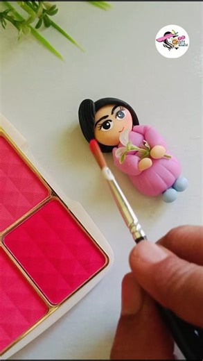 Easy doll tutorial ‪@pkcraftworld‬ #trending #shorts #doll #viral #clay #art #diy #craft