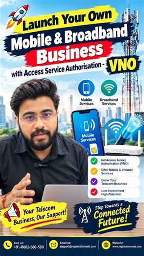 Launch Your Own Mobile & Broadband Business with Access Service Authorisation VNO