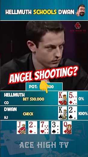 Tom Dwan angle shooting against Phil Hellmuth 😱 #poker #highstakespoker