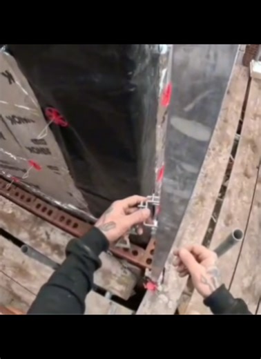 @mahoneybrickworksltd 🔥🔥🔥 #FitzBrickUniversalExternalProfileSystem #FitzBrick75mmGaugedAluminiumProfile #FitzBrickTools #BrickworkTools