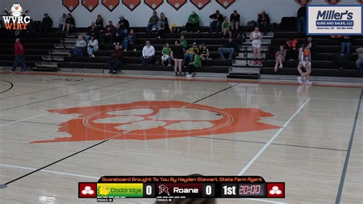 Roane Co. Vs Doddrige County Girls Varsity | WVRC Doddridge County