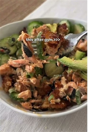 High-Protein Salmon Bowl 🥑 Easy Post-Workout Meal for Weight Loss | Rockwall Weight Loss