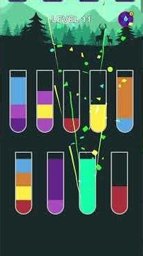 Water Sort Puzzle Level 11 #puzzle #gaming #games